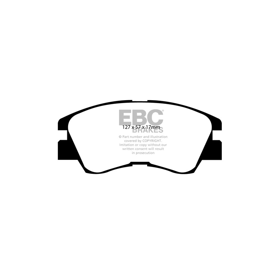 EBC DP716 Mitsubishi Ultimax Front Brake Pads 2 | ML Performance UK Car Parts