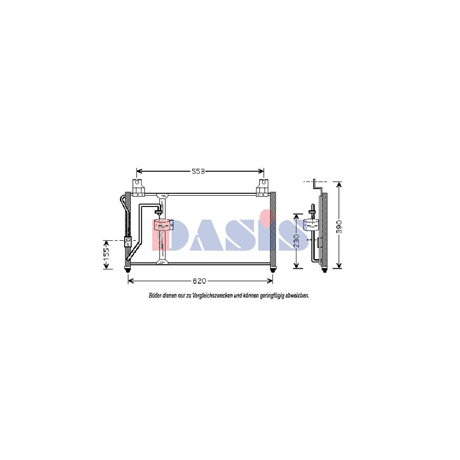 AKS Dasis 851153N AC Compressor Clutch