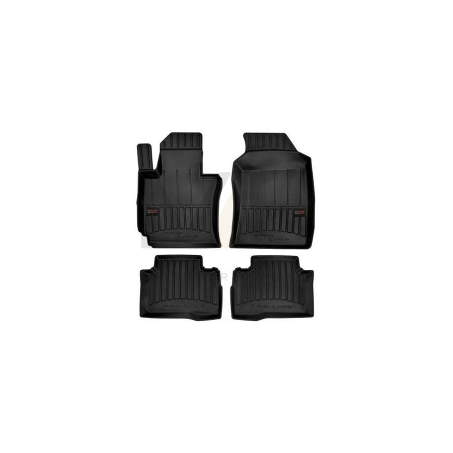 FROGUM Tailored 3D408951 Floor mat set for SSANGYONG Tivoli Off-Road Elastomer, Front and Rear, Quantity: 4, Black, (LHD)