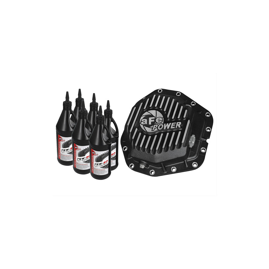 aFe 46-70382-WL Differential Cover Ford Diesel Trucks 17-21 V8-6.7L (td) (Dana M300-14)
