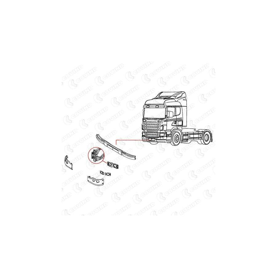 Covind Scr/ 99 Holder, Fog Light