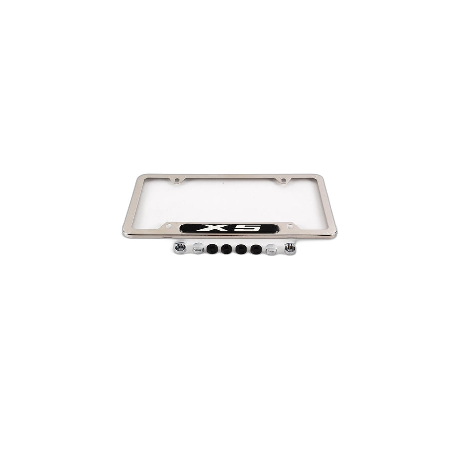 Genuine BMW 82120418629 E53 E70 License Plate Frame POL/CHR X5 (Inc. X5 4.8is, X5 4.4i & X5 4.8i)