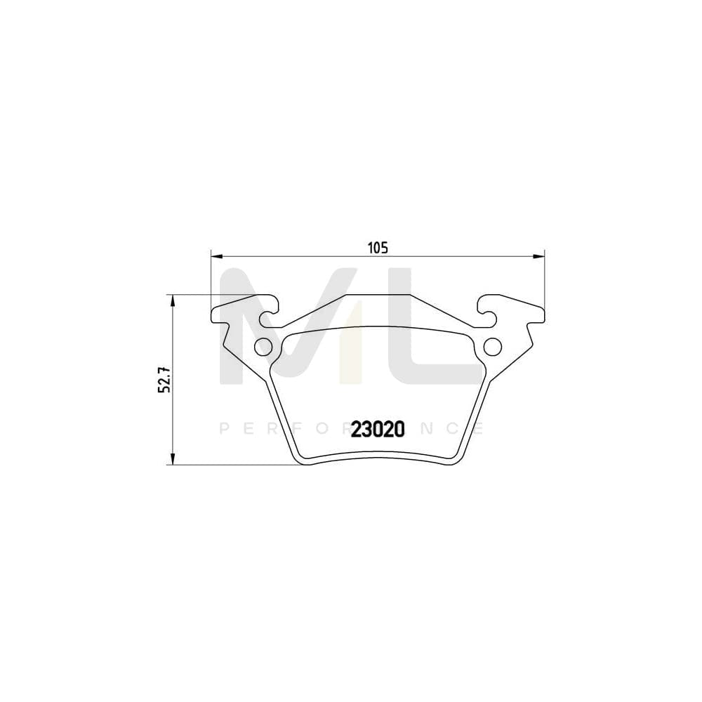 brembo-p-50-032-brake-pad-set-prepared-for-wear-indicator