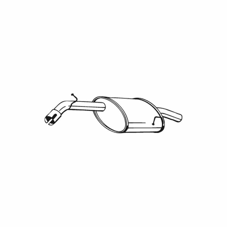 Bosal 141-193 Rear Silencer for Daewoo Nubira Hatchback (J100)