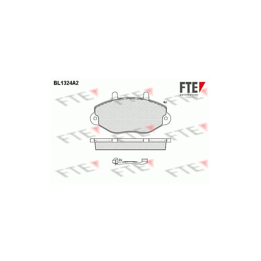 FTE 9010113 Brake Pad Set for Ford Transit