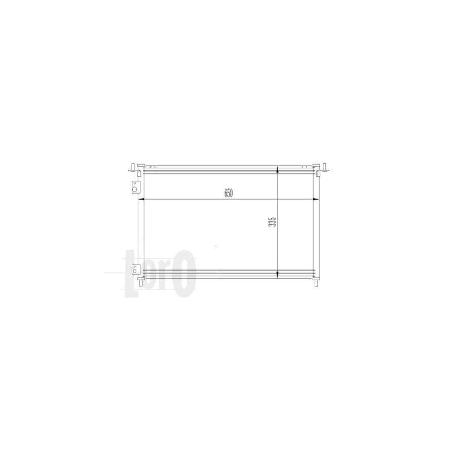 Abakus 0180160017 Air Conditioning Condenser
