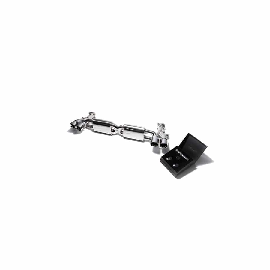 Armytrix P91TT-QS35C Valvetronic Exhaust System Porsche 991 Turbo | Turbo S 2014-2016 with  Quad Chrome 3.5"