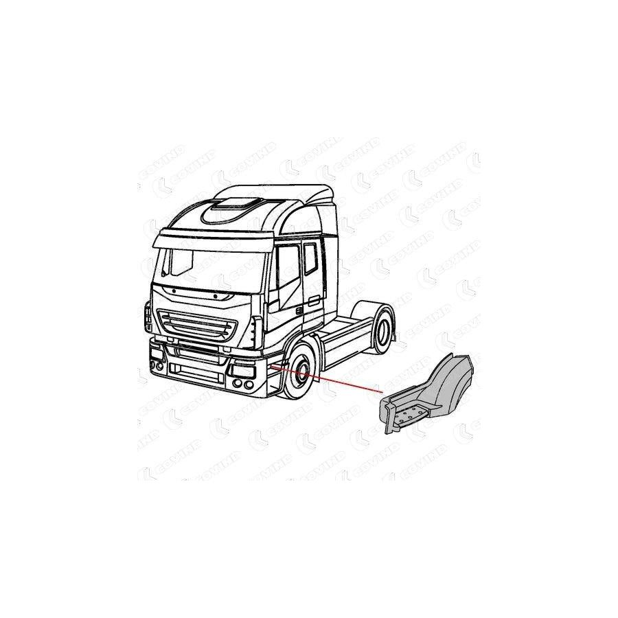 Covind 530/205 Wing Fender