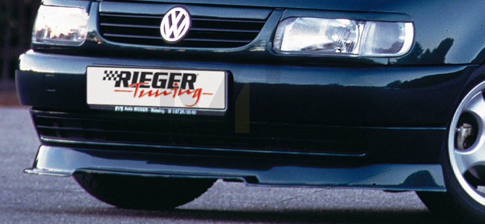 Rieger 00047020 VW 6N Polo Mk4 Front Splitter 1 | ML Performance UK Car Parts
