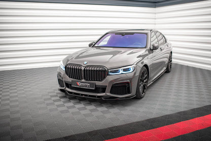 Maxton Design BMW Series 7 G11 M-Pack Facelift Front Splitter V.2