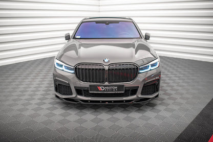 Maxton Design BMW Series 7 G11 M-Pack Facelift Front Splitter V.2