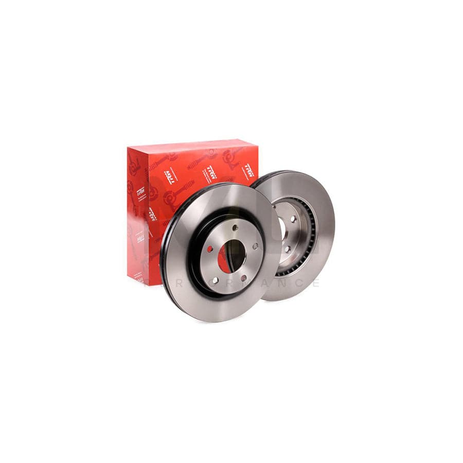 TRW DF6471 Brake Disc Vented, Painted  - 1 piece