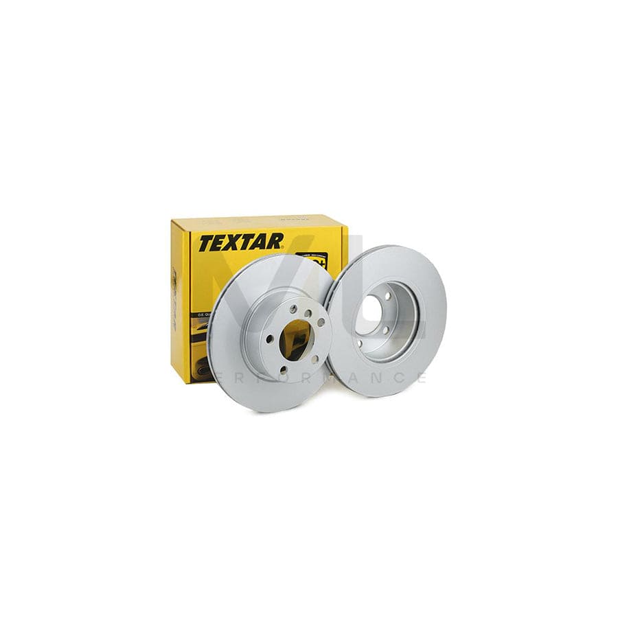 TEXTAR PRO+ 92238505 Brake Disc Internally Vented, Coated, High-carbon, without wheel hub, without wheel studs  - 1 piece