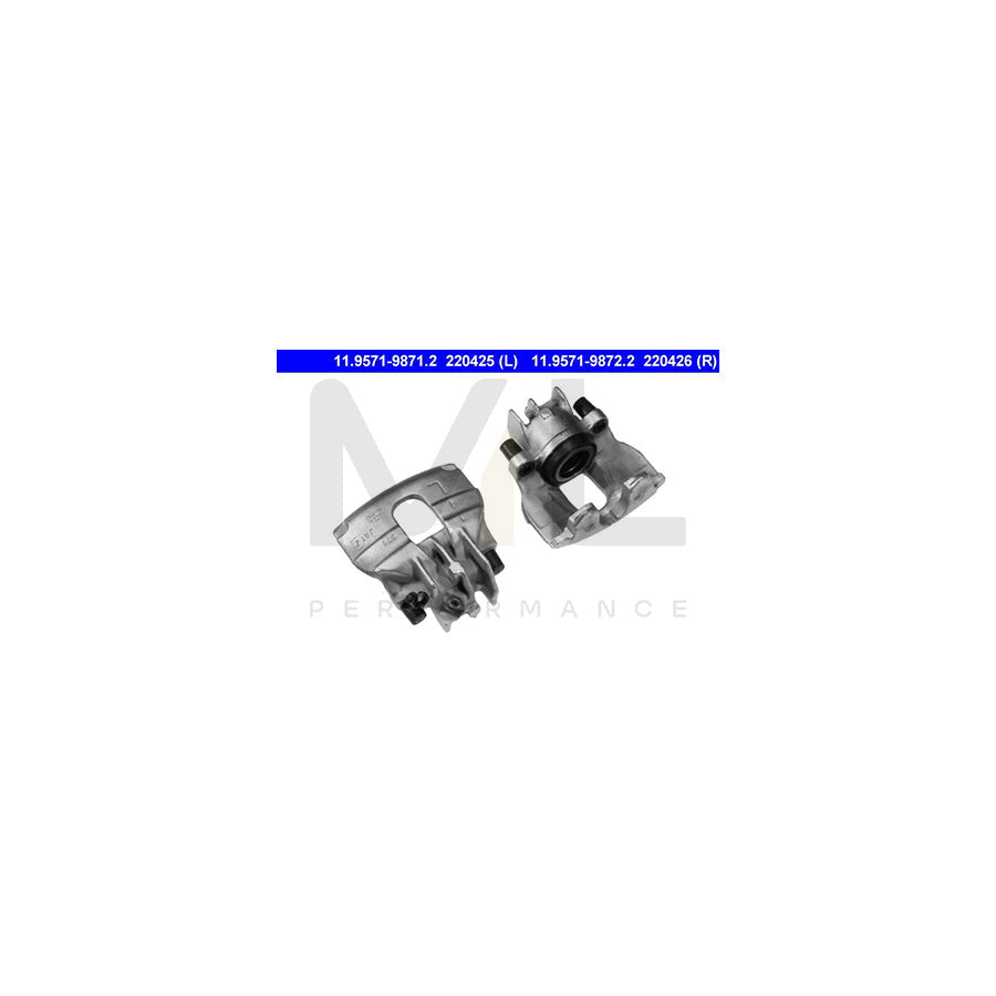 ATE 11.9571-9871.2 Brake Caliper without holder