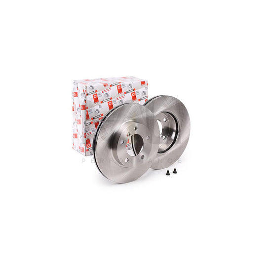 Ferodo Premier DDF258 Brake Disc Vented, With Bolts/Screws  - Pair
