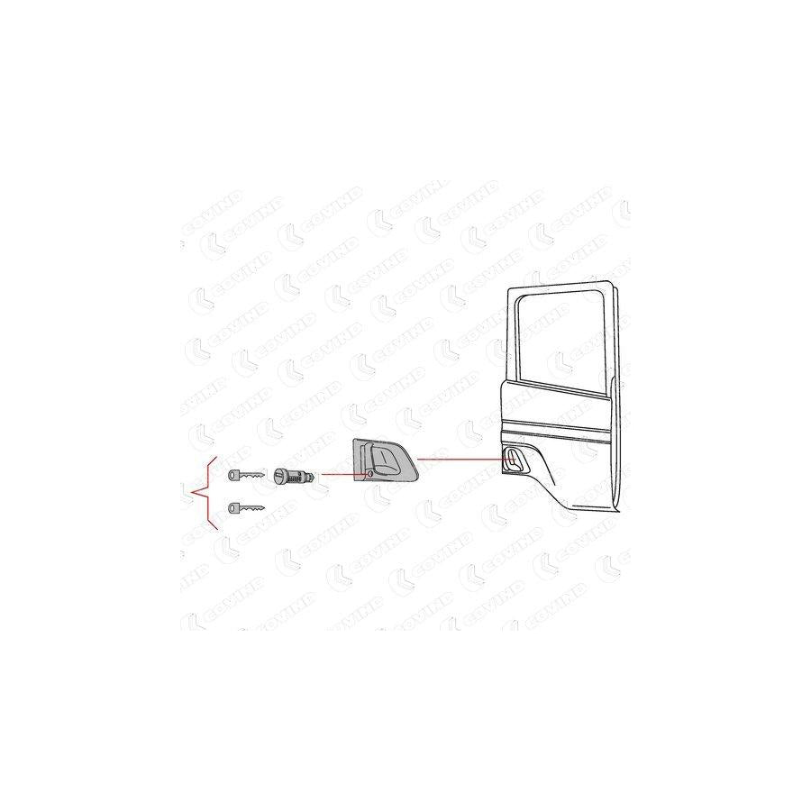 Covind Scr/194 Door Handle