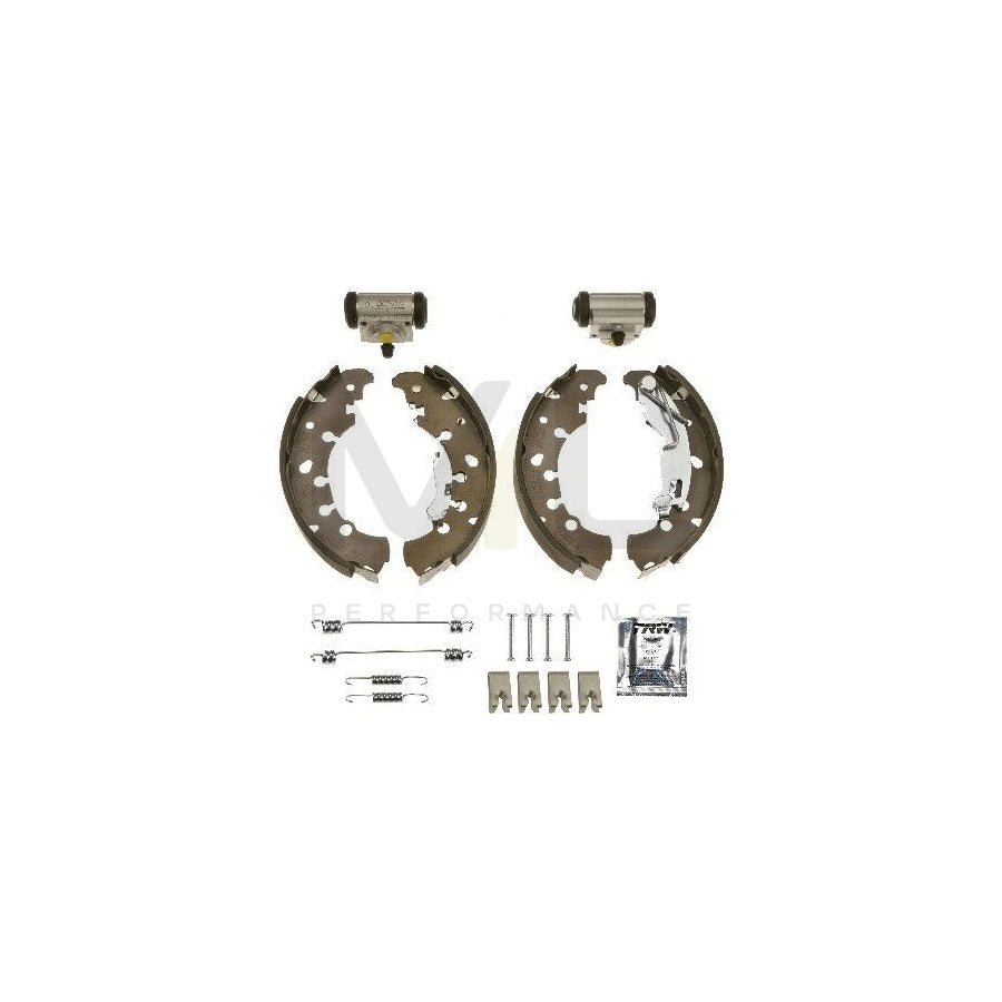 TRW Brake Kit BK1777 Brake Shoe Set with wheel brake cylinder