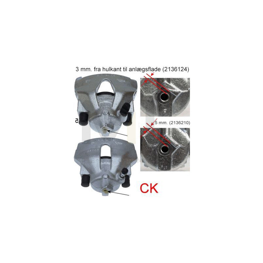 TEXTAR 38079400 Brake Caliper without holder