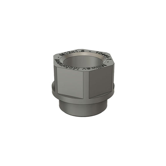 Millway Motorsport MW10444-2 BMW Damper Nut for Uniball Camber Plates  M12x1.25 (F2X/F3X/F8X 1/2/3/4 Series inc M)