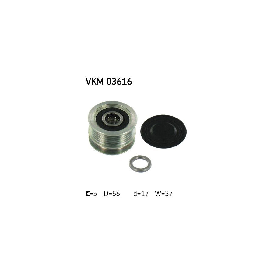 Skf Vkm 03616 Alternator Freewheel Clutch