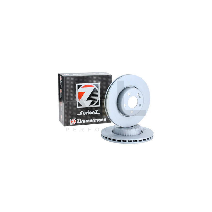 ZIMMERMANN 400.5515.30 Brake Disc Internally Vented, Two-piece brake disc, Coated, High-carbon  - 1 piece
