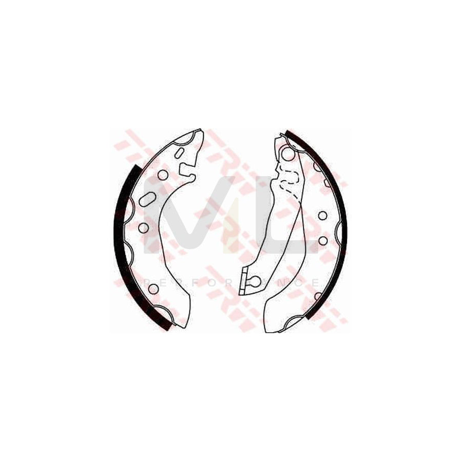TRW GS6253 Brake Shoe Set