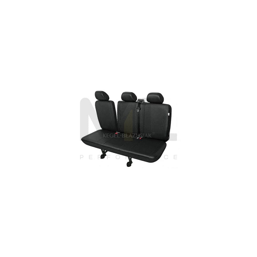 KEGEL 5-1421-244-4010 Car seat cover Black, Leatherette, Rear