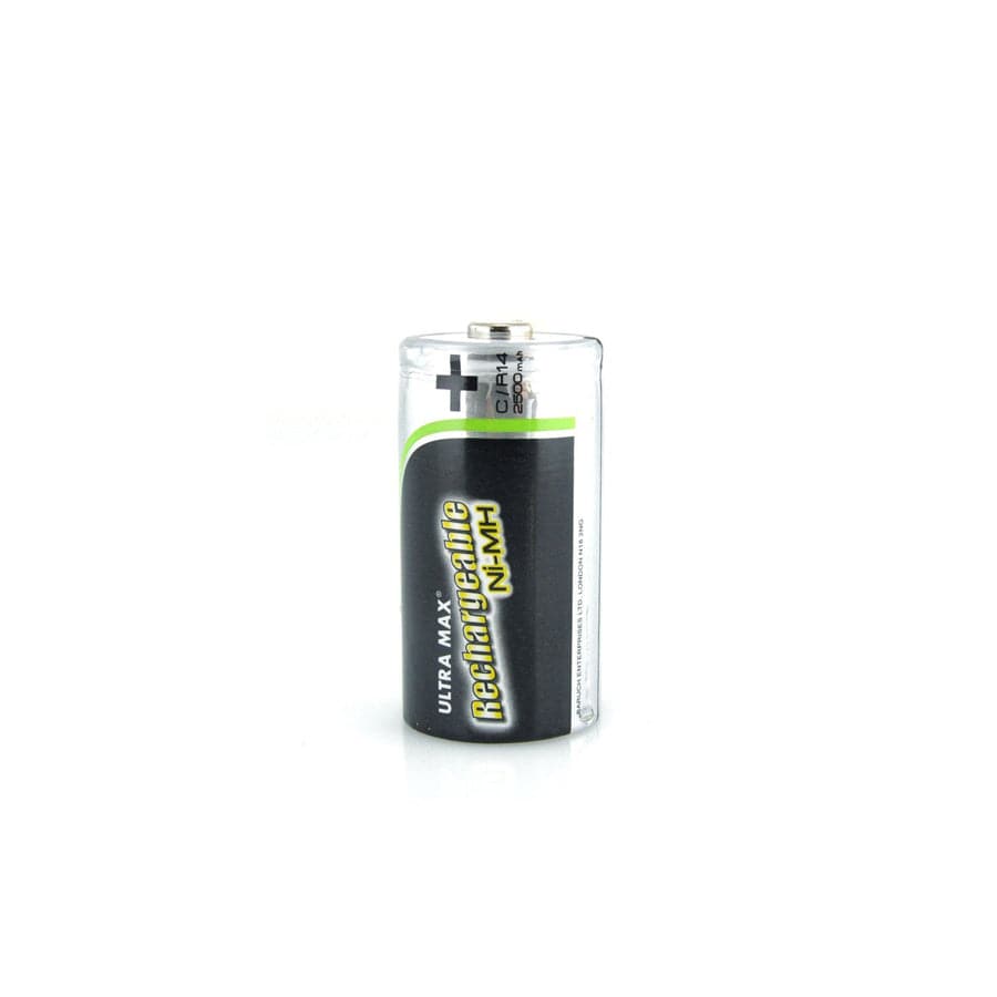 Ultramax Rechargeable C Size Battery (Blister of 2)