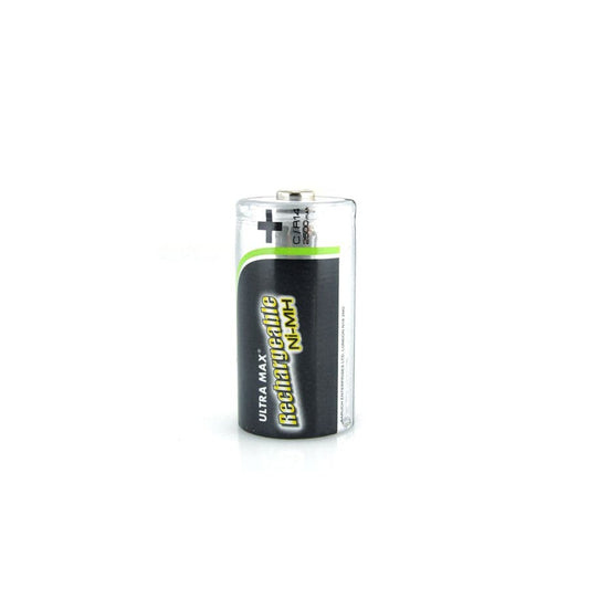 Ultramax Rechargeable C Size Battery (Blister of 2)