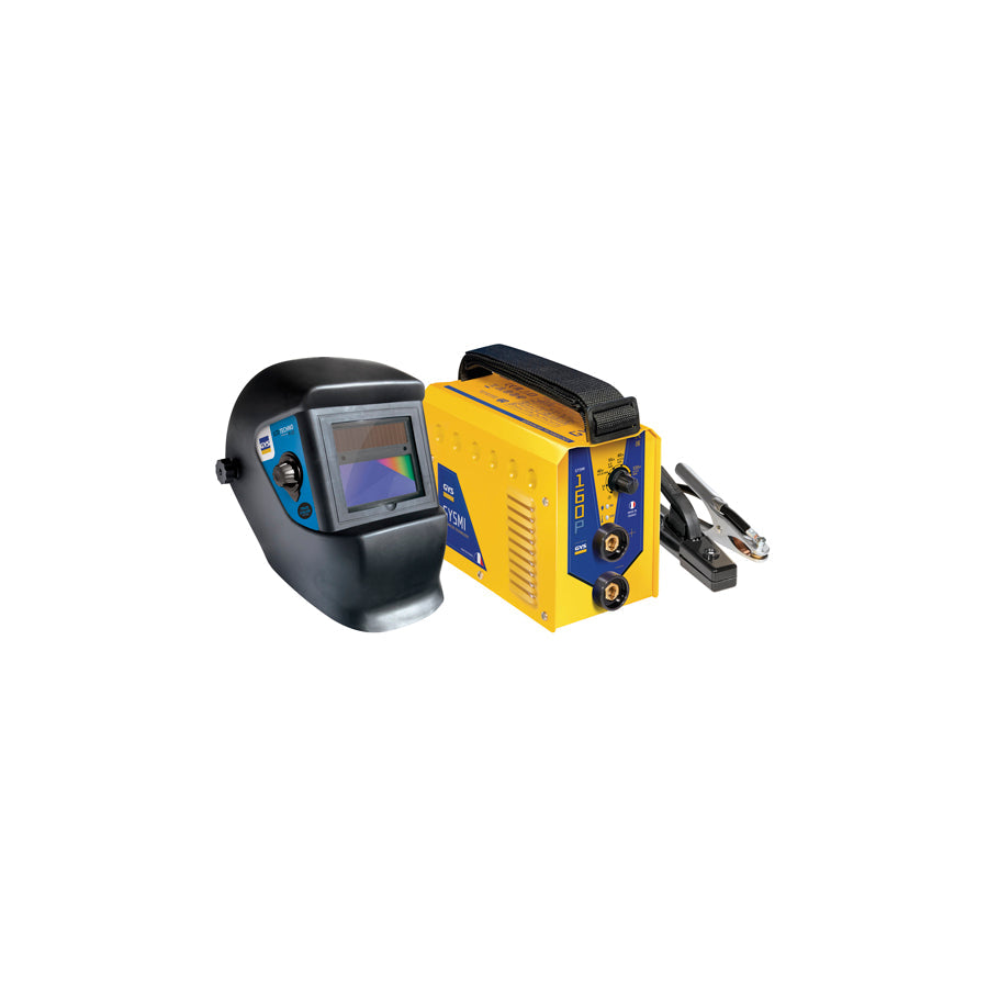 Gys 031555 Bundle Gysmi 160 P + Lcd Techno 9/13 Helmet Welding Machines And Plasma Cutters