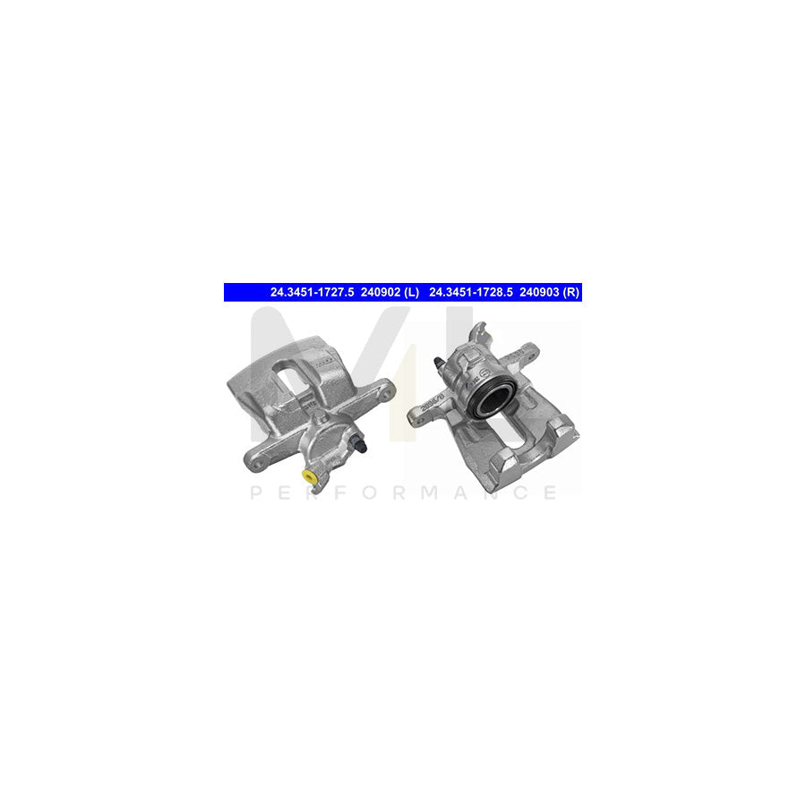ATE 24.3451-1727.5 Brake Caliper without holder