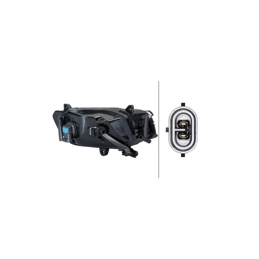 Hella 1NG 354 842-011 Fog Light For Audi A8 D3 (4E2, 4E8)