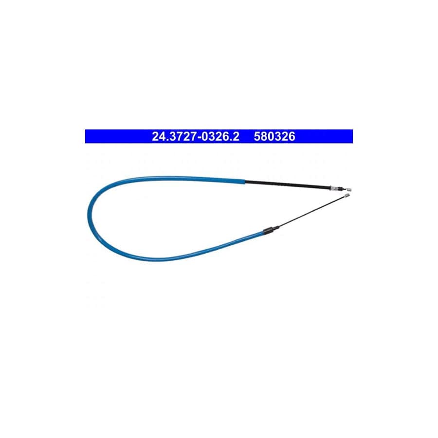ATE 24.3727-0326.2 Hand Brake Cable for Citroen Xsara