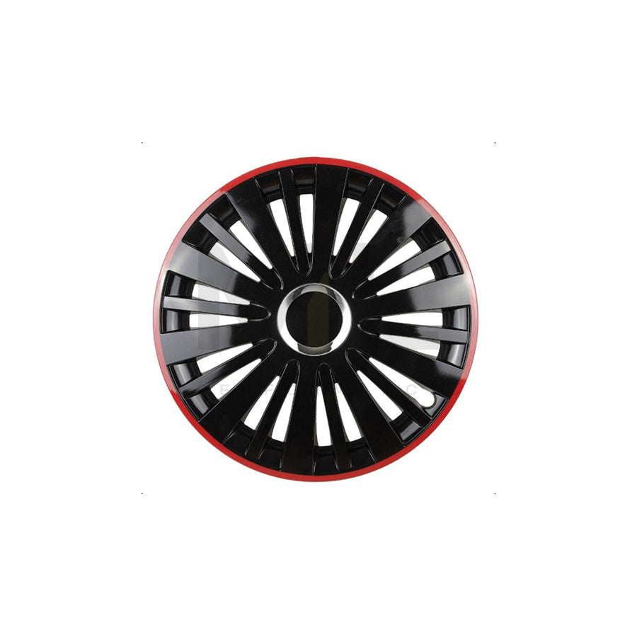 LEOPLAST FALCON RCP 15 Wheel trims 15 Inch Black/Red