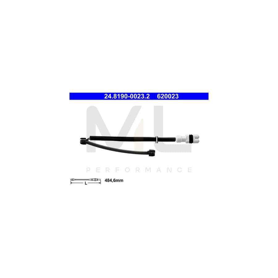 ATE 24.8190-0023.2 Brake pad wear sensor for PORSCHE 911