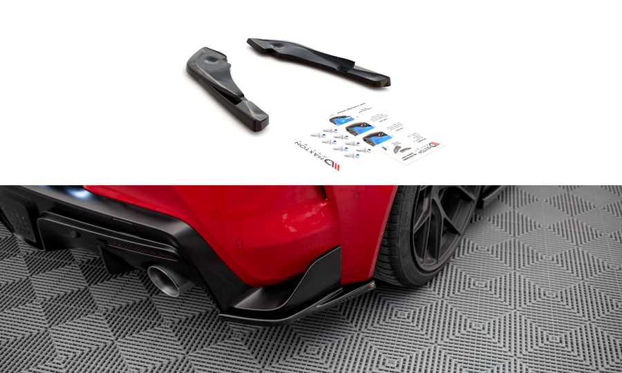 Maxton Design TO-SU-5-RSD3T Rear Side Splitters V.3 Toyota Supra MK5 | ML Performance UK Car Parts