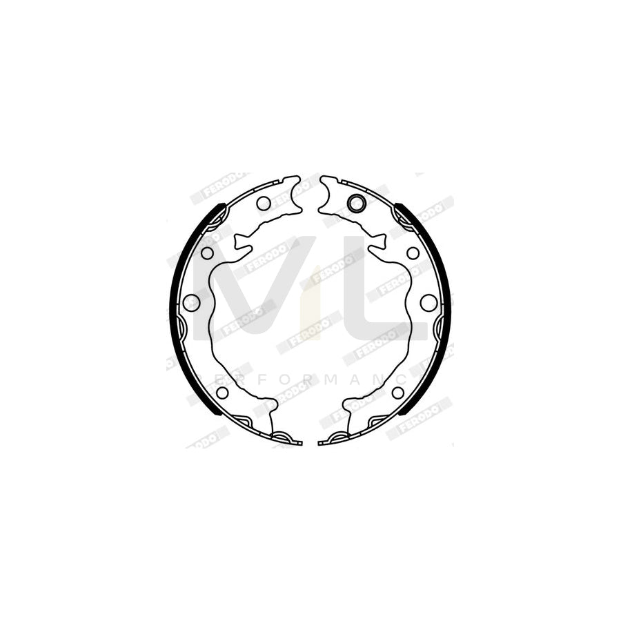 Ferodo FSB4320 Brake Shoe Set