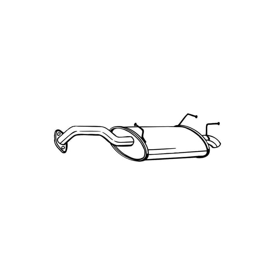 Bosal 145-109 Rear Silencer for Nissan Primera