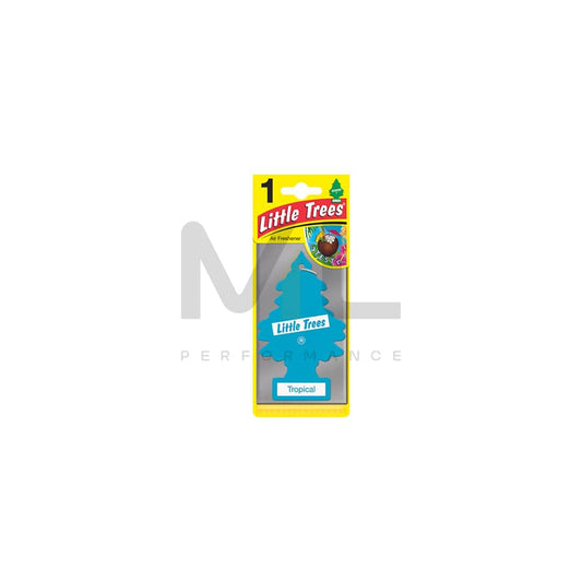 Little Trees 2D Hanging Car Air Freshener - Tropical