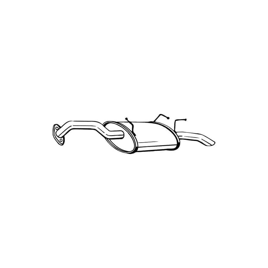 Bosal 145-105 Rear Silencer for Nissan Primera Estate (Wp12)