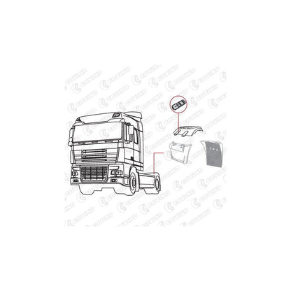 Covind Xf5/515 Holder, Mudguard