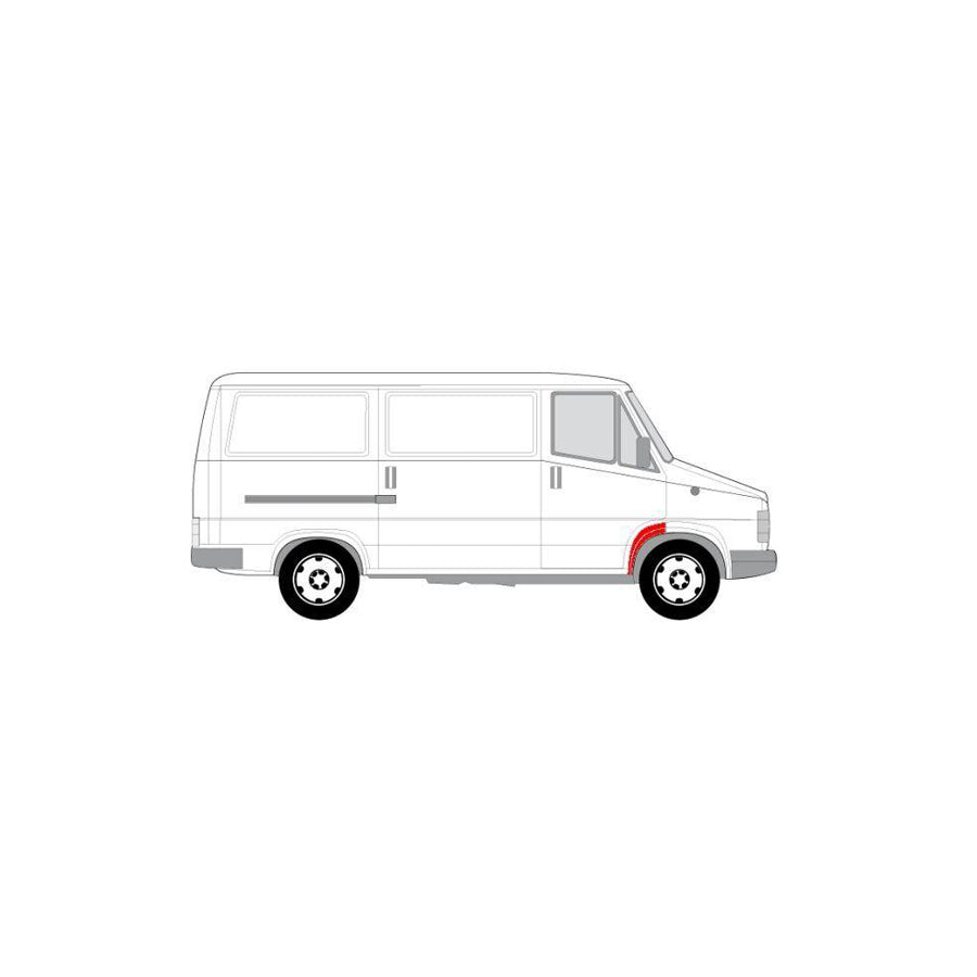 Blic 6504-03-2096332P Wing Fender