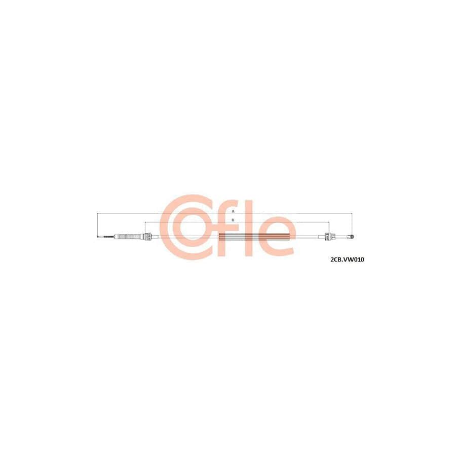 Cofle 2Cb.Vk010 Cable, Manual Transmission for VW Caddy
