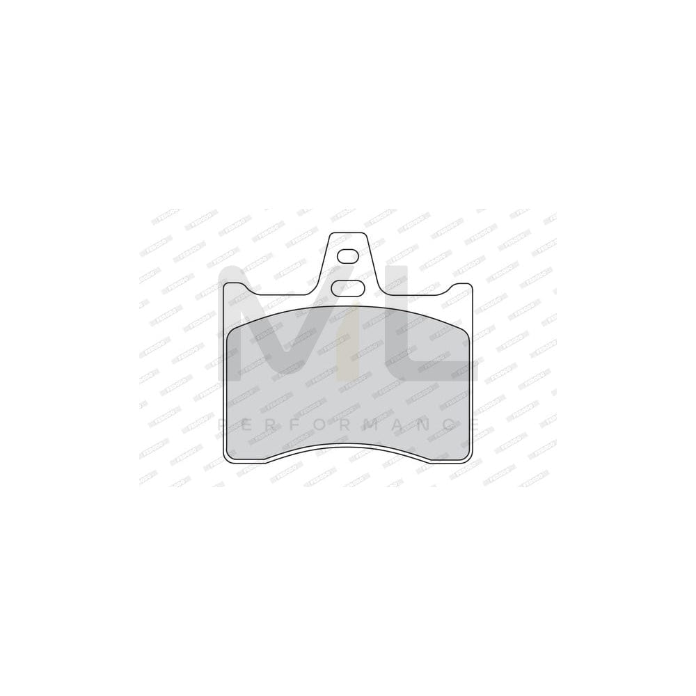 Ferodo Premier FDB1070 Brake Pad Set Not Prepared for Wear Indicator