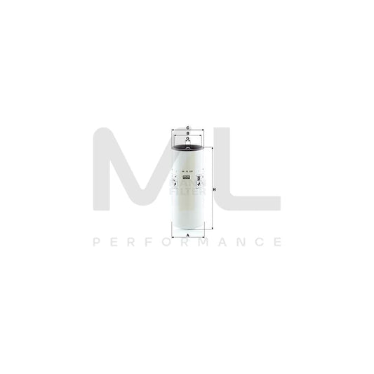 MANN-FILTER WK 12 020 Fuel filter Spin-on Filter
