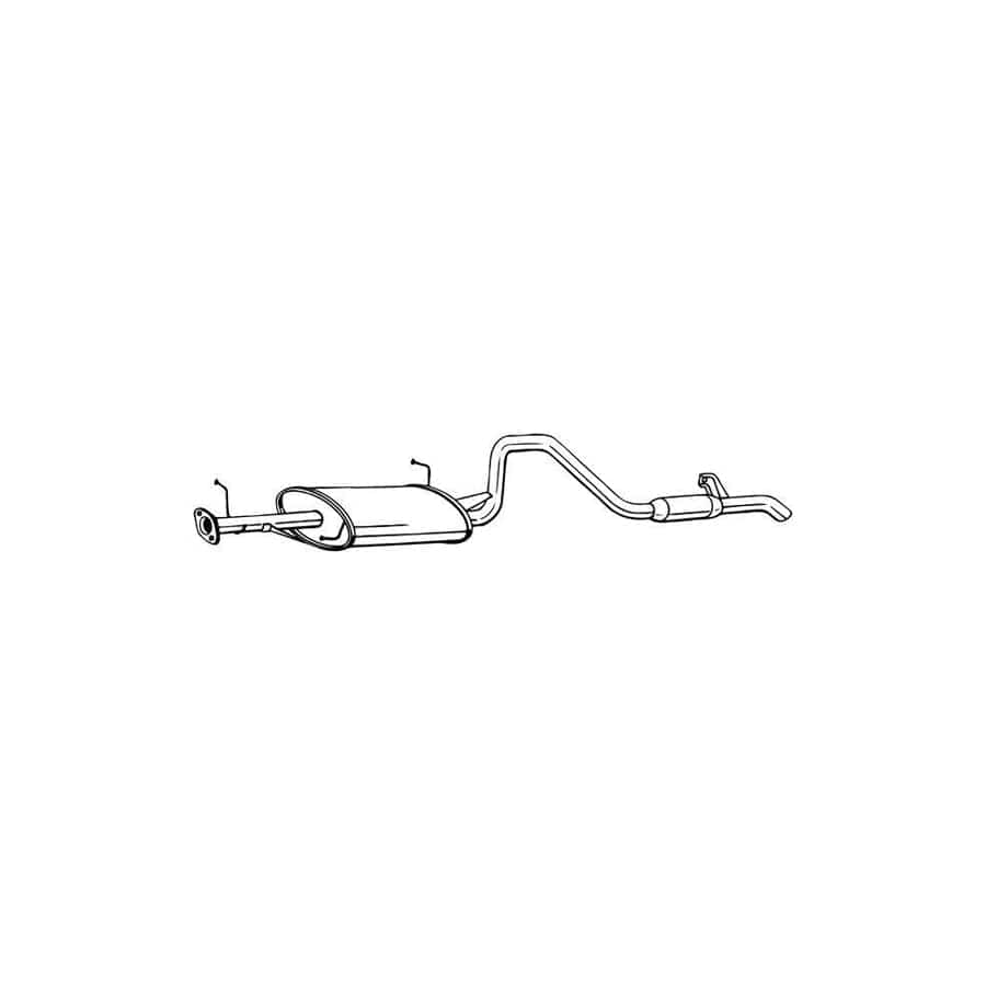 Bosal 286-059 Rear Silencer for Suzuki Grand Vitara I Off-Road (Ft, Ht)