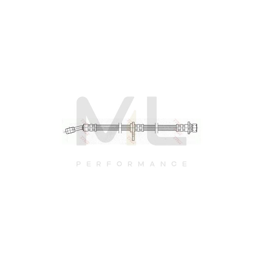 TRW PHD464 Brake Hose for HONDA CIVIC 485mm, M10x1