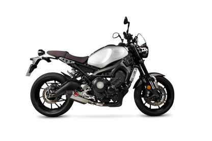 Scorpion RYA107SEO Yamaha XSR900 Serket Parallel Slip-On - Brushed Stainless Steel Sleeve | ML Performance UK UK