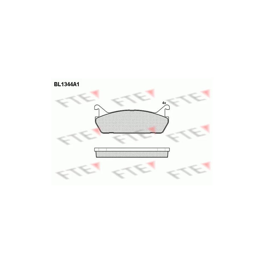 FTE 9010133 Brake Pad Set