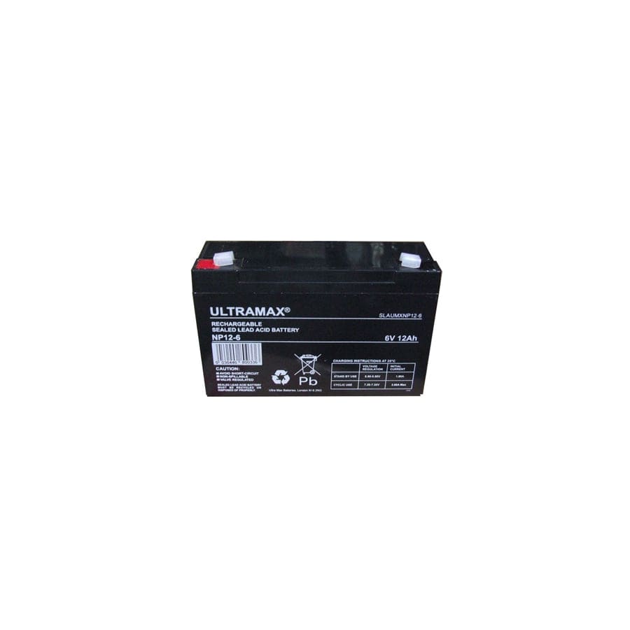 SLA Ultramax NP12-6 VRLA Battery x1